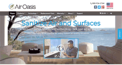 Desktop Screenshot of airoasis.com