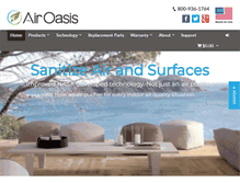 Tablet Screenshot of airoasis.com